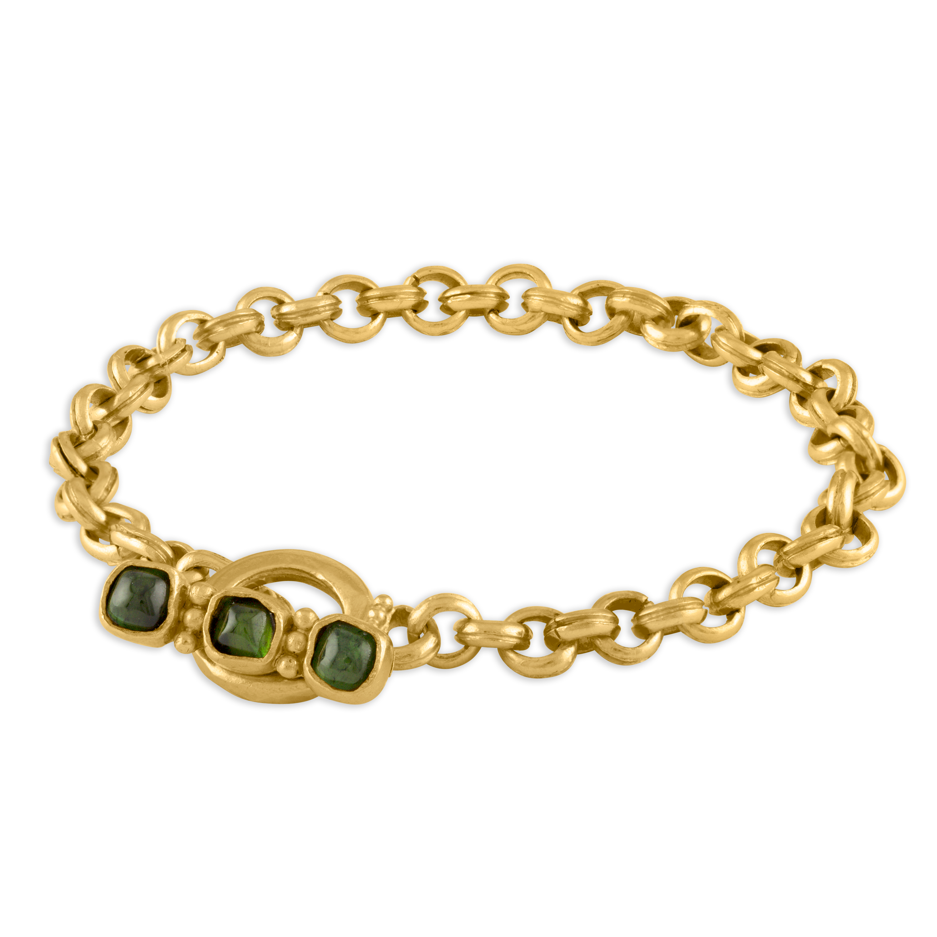 DIAMANTÉE triple chain bracelet